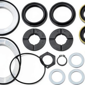 Axle Shaft Seal Kit WnSEu Steel Rubber Design-0