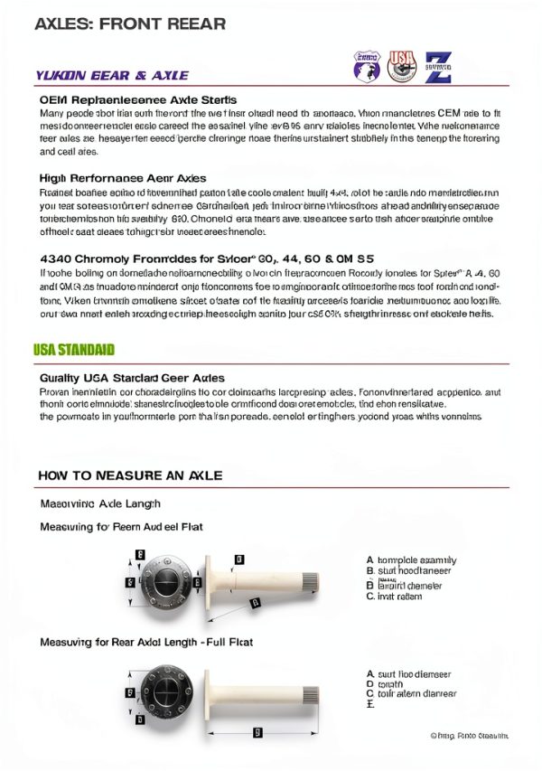 Yukon Gear & Axle Full-Floating Axle Seal for GM 14-Bolt YMS2081-2